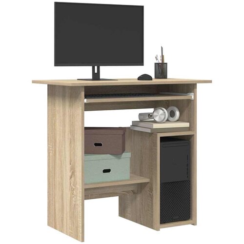 Furnova Pisalna miza sonoma hrast 80x45x74 cm iverna plošča, (21925220) Cene