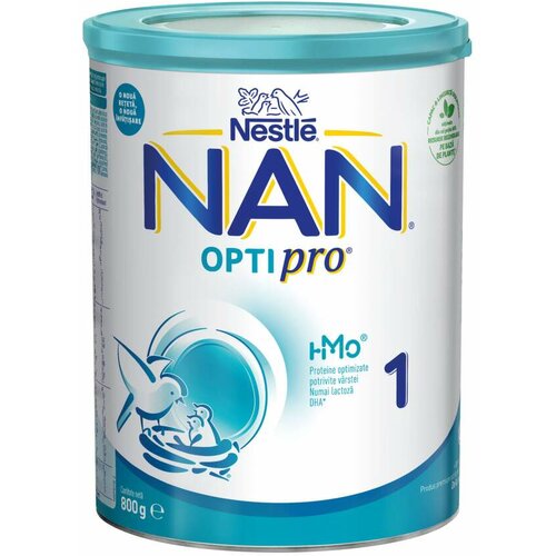 Nestle Nestlé NAN® optipro 1, 0-6 meseci, početno mleko za odojčad, limenka, 800 g Slike