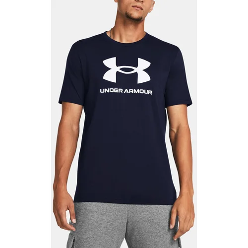 Under Armour UA Sportstyle Logo Update SS Majica Modra