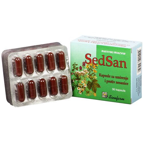 Sinefarm Kapsule za umirenje i protiv nesanice 30/1 116643 Slike