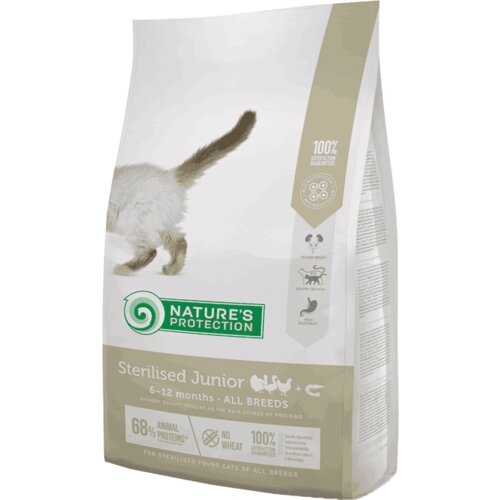 Nature's Protection Dry Feed Junior Sterilised, Živina i Račići Cene