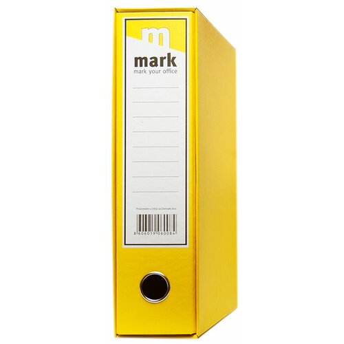 Registrator A4 mark sa kutijom žuti Slike