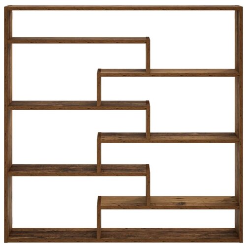  Zidna polica Staro drvo 103 x 17 x 102 cm Prerađeno drvo - Staro drvo Slike