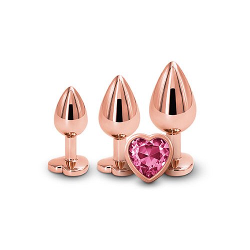 Ns Novelties set analnih čepov trainer kit heart (R18823) Slike