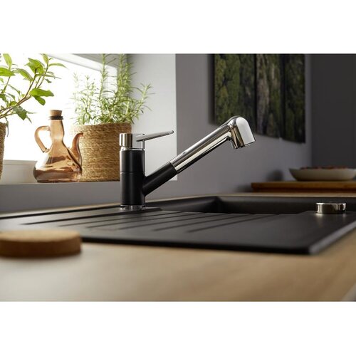 Blanco slavina WEGA-S II silgranit crna/hrom HD Cene