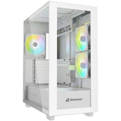Sharkoon Kući&scaron;te gaming, Rebel C60 RGB Black ATX, ventilator 4&times;120 Cijene