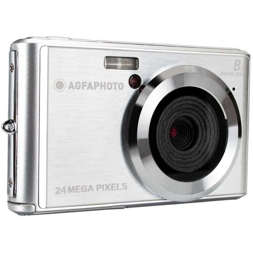 Agfaphoto Realishot DC5500 digitalni fotoaparat 24 MP, srebrni Slike