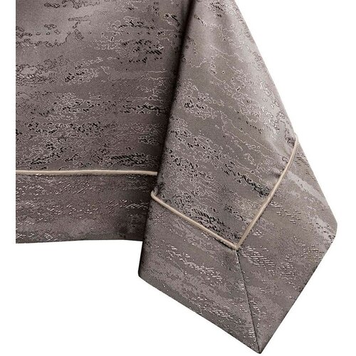 AmeliaHome Stolnjak Vesta s man&amp;scaron;etom i obrubom 140x220 cm, smeđa Slike