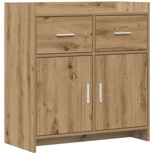 vidaXL Strani &scaron;al Artisan hrast 75 x 36 x 80 cm Inženirski les, (5000253327) Cene