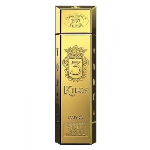 3 Kilos Vodka 0,75l Slike