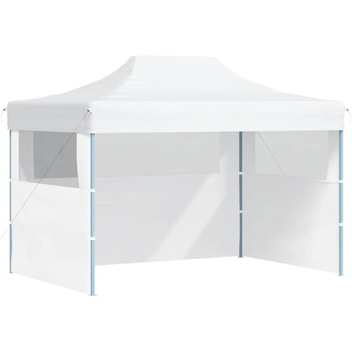  Profesionalni sklopivi &amp;scaron;ator za zabave 280x410x315 cm čelični bijeli Slike