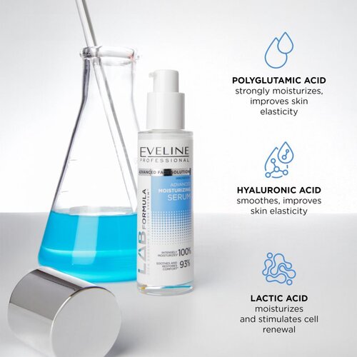 Eveline Cosmetics LAB Formula 18% Solution hidratantni serum 30 ml Slike