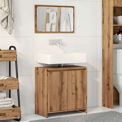 vidaXL Kopalniška garnitura 2-delna artisan hrast inženirski les Cene