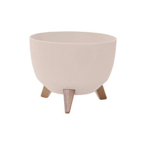 Siena Garden OSLO STRIPE LA963-05 posuda za biljke polipropilen krem Cijene