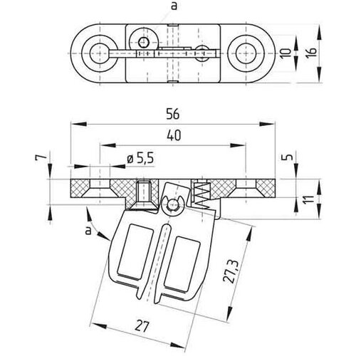 Schmersal ov aktuator, premični AZ 15/16-B2, (20888591) Cene