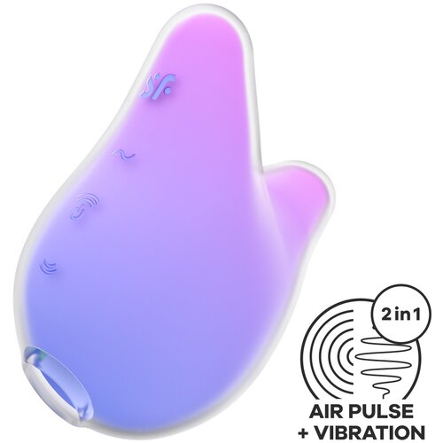 SATISFYER AIR Klitoralni Stimulator Satisfyer Mermaid Vibes Violet/pink Cene