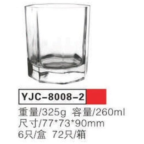  Staklena casa 6/1 260ml YJC-8008-2 Cene
