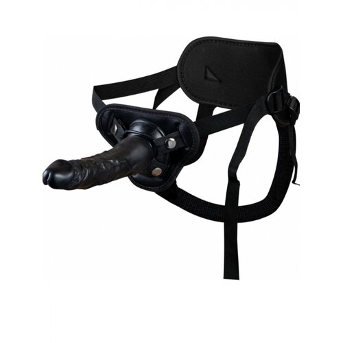 Argus Toys Ženski strap on Rocky, Crni Cene