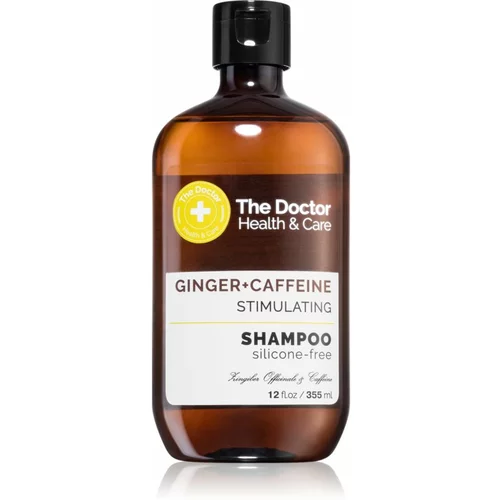 The Doctor Ginger + Caffeine Stimulating krepilni šampon za oslabljene lase, ki so nagnjeni k izpadanju s kofeinom 355 ml