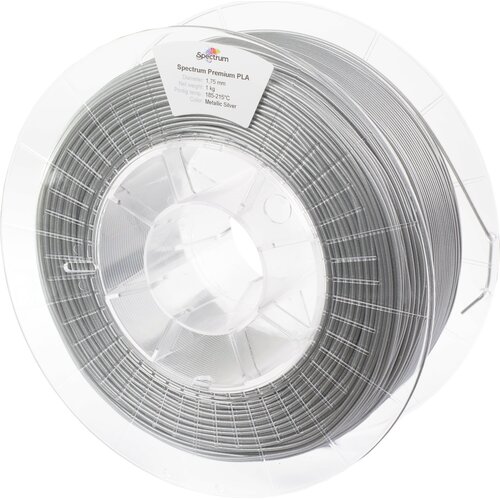 Spectrum PLA Glitter Silver Metallic, 1.75 mm / 1000 g Slike