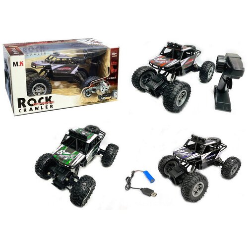  Metalni buggy na daljinsko upravljanje 1:14 Rock SHAKE - crni Cene