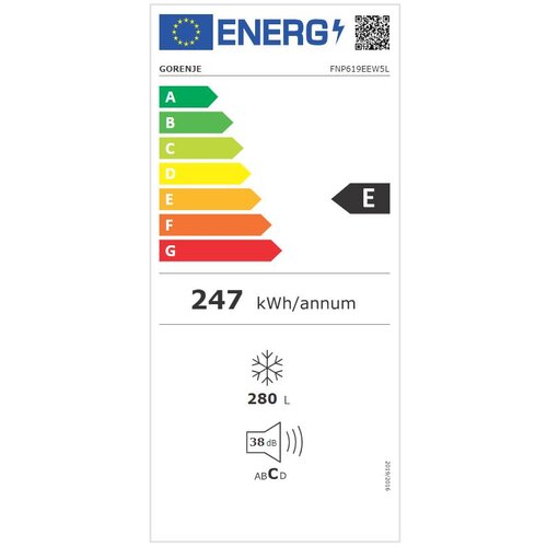 Gorenje zamrzovalna omara FNP619EEW5L Slike