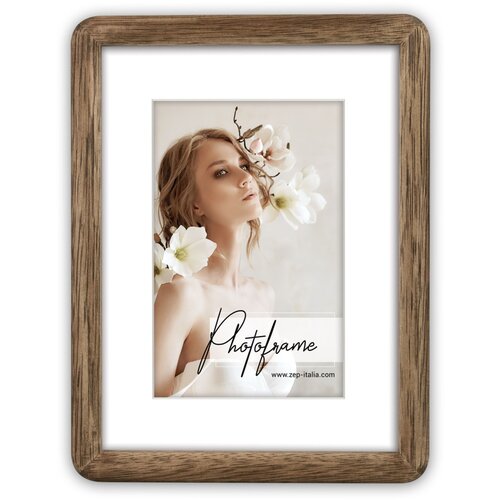 Zep gressan 20x30 / 30x40 wood frame w. passepartout BC34P Slike