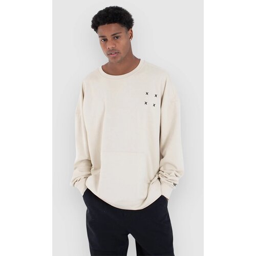 Hurley Bcnk8 Washed Crew Pulover bone Cene