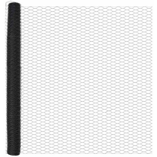 vidaXL Ograja v obliki heksagona Siva 1,6x10 m Jeklo, Ograjni stebri s konico 7 kos Ø32 mm 180 cm Galvanizirano jeklo Cene