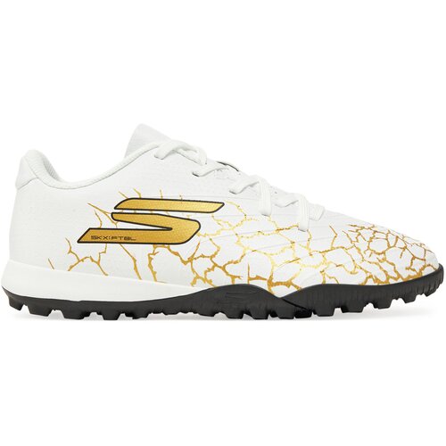 Skechers Patike za dečake Skx_ 1.5 Jr Youth Tf, Belo - zlatne Slike