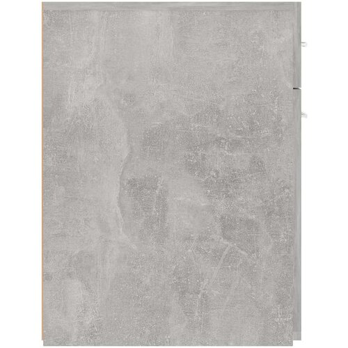 VidaXL Ormarić za lijekove siva boja betona 20x45,5x60 cm od iverice Slike