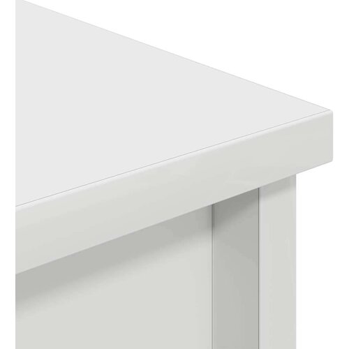 VidaXL Visoka komoda bijela 70x35x180 cm od konstruiranog drva Slike