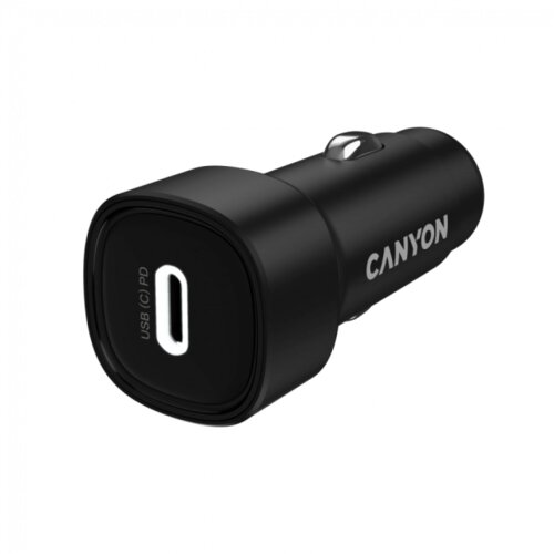 Canyon car charger OnDrive 30 PD 30W USB-C Black Slike