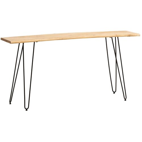 MID.YOU pisalna miza akazie, pravi les, 150x36cm Slike