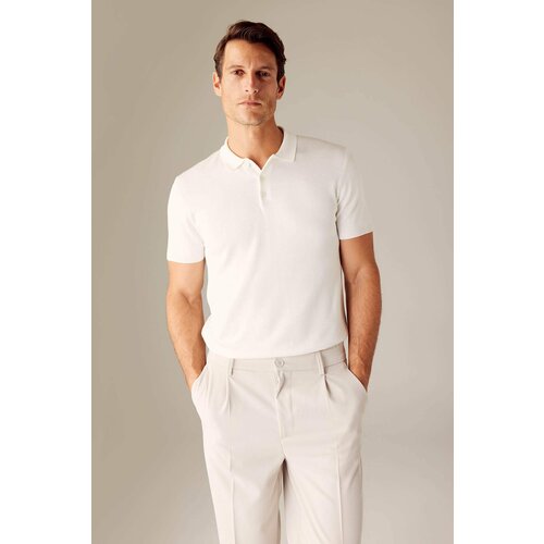 Defacto Slim Fit Polo Collar Knitwear Polo T-Shirt Slike