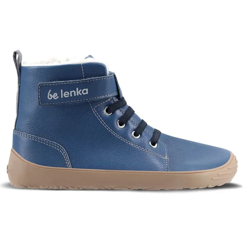 Be Lenka čevelj gležnjar Winter Kids barefoot F ocean blue 25