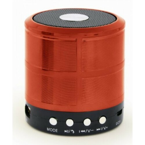 Gembird SPK-BT-08-R portable bluetooth speaker +handsfree 3W, fm, microsd, aux, red Slike
