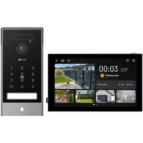 Ezviz HP7 PRO 4K video intercom system 20.3 cm (8) Black, Grey Cene
