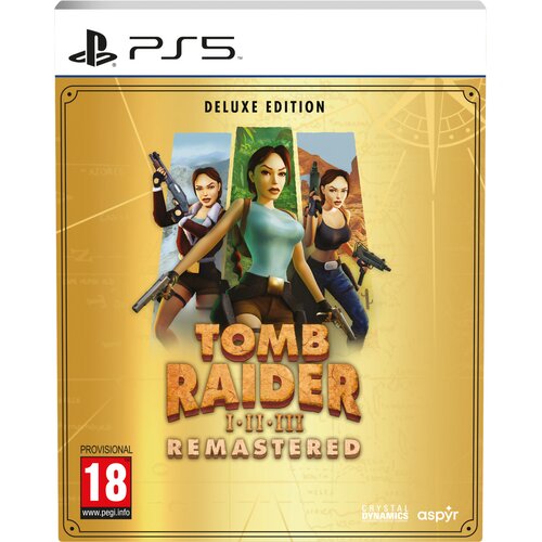 Tomb Raider 1-3 Remastered Starring Lara Croft Deluxe Edition (PS5) Slike