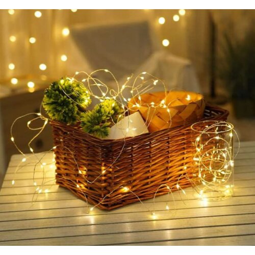 MODEE lighting ML-C2009 lampice za jelku sa 100 toplo belih led dioda, 10m toplo bele Slike