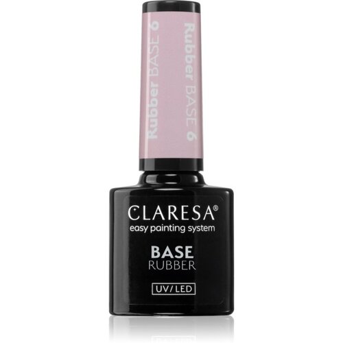 Claresa UV/LED Base Rubber podlak za gel nohte odtenek 6 5 g Slike
