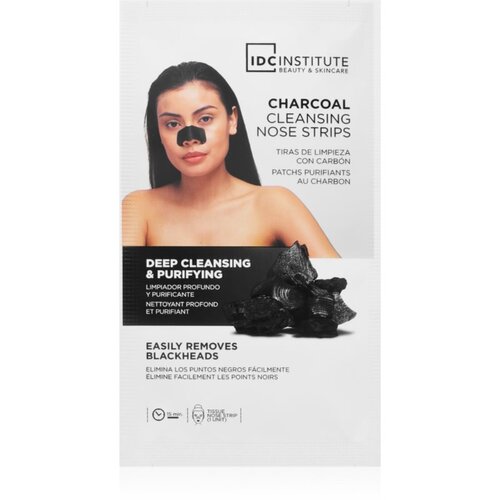 IDC INSTITUTE Charcoal maska za nos 5 kos Slike