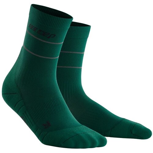 Cep Pánské běžecké ponožky Reflective zelené, IV Cene