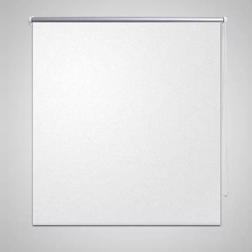 vidaXL Rolo bijele zavjesa za zamračivanje 40 x 100 cm