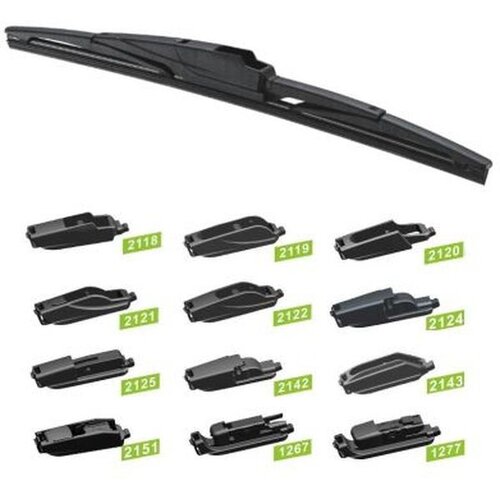  Metlica brisača zadnja 40cm shield 12 adaptera Cene