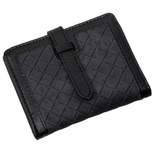 INF Vintage karirasta kratka denarnica z blokiranjem RFID za ženske Black, (21644190) Cene