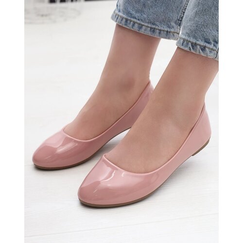 Resti Pink Women's Lacquered Ballerinas Fama - Footwear Cene
