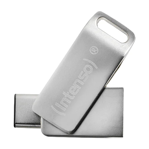 Intenso USB pomoćna memorija Smartphone/tablet cMobile Line Srebrna 32 GB USB-C™ USB 3.1, USB 3.0