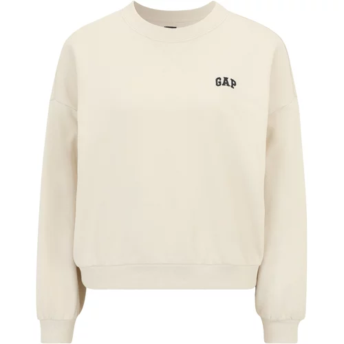 Gap Petite Sweater majica boja pijeska / crna