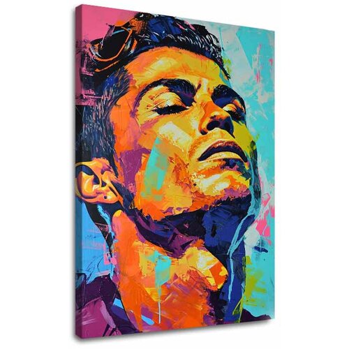 Image CRISTIANO RONALDO - Energija pobednika | 100% originalna akrilna boja Slike